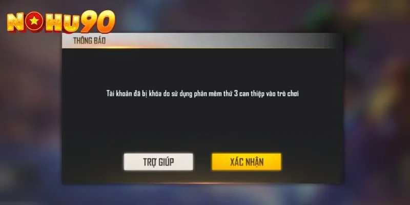 Tài khoản game cá nhân có thể bị khóa tạm thời